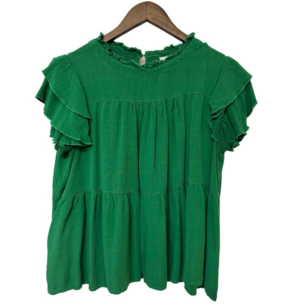 JODIFL Green Blouse - Large